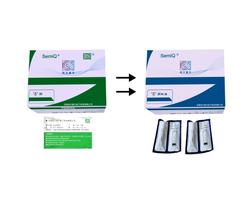 胶体金结合荧光免疫分析